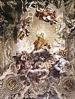 Pietro Da Cortona Famous Paintings - The Triumph of Divine Providence